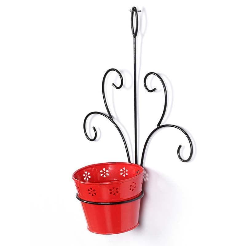 Buy Radiant Sunshine Planter- Red Pots & Planters from Vaaree