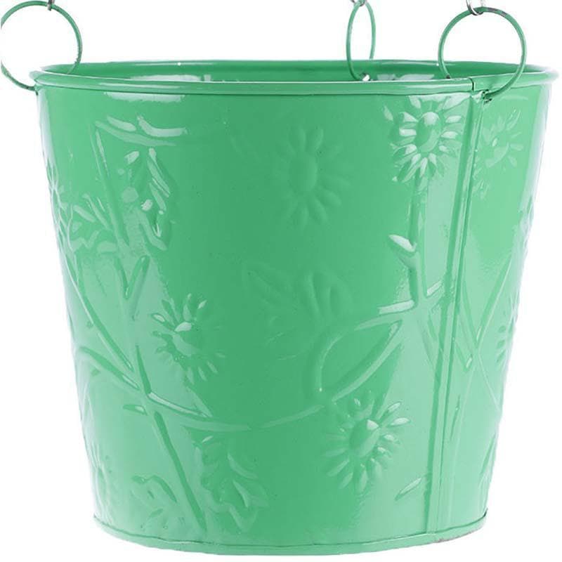 Buy Simply Solid Hanging Planter- Green Pots & Planters from Vaaree