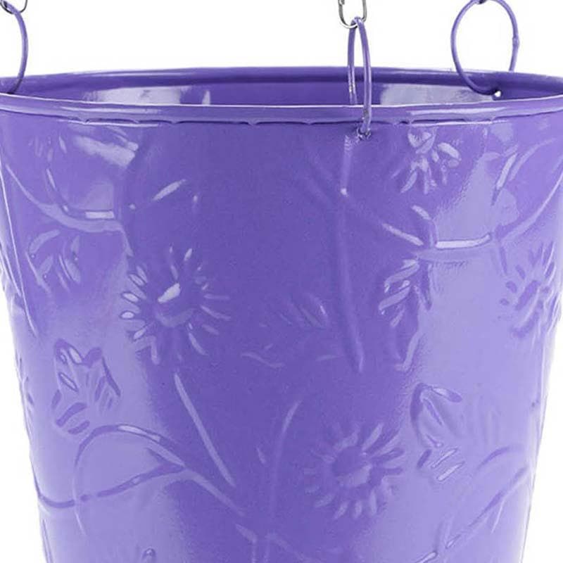 Buy Simply Solid Hanging Planter- Purple Pots & Planters from Vaaree