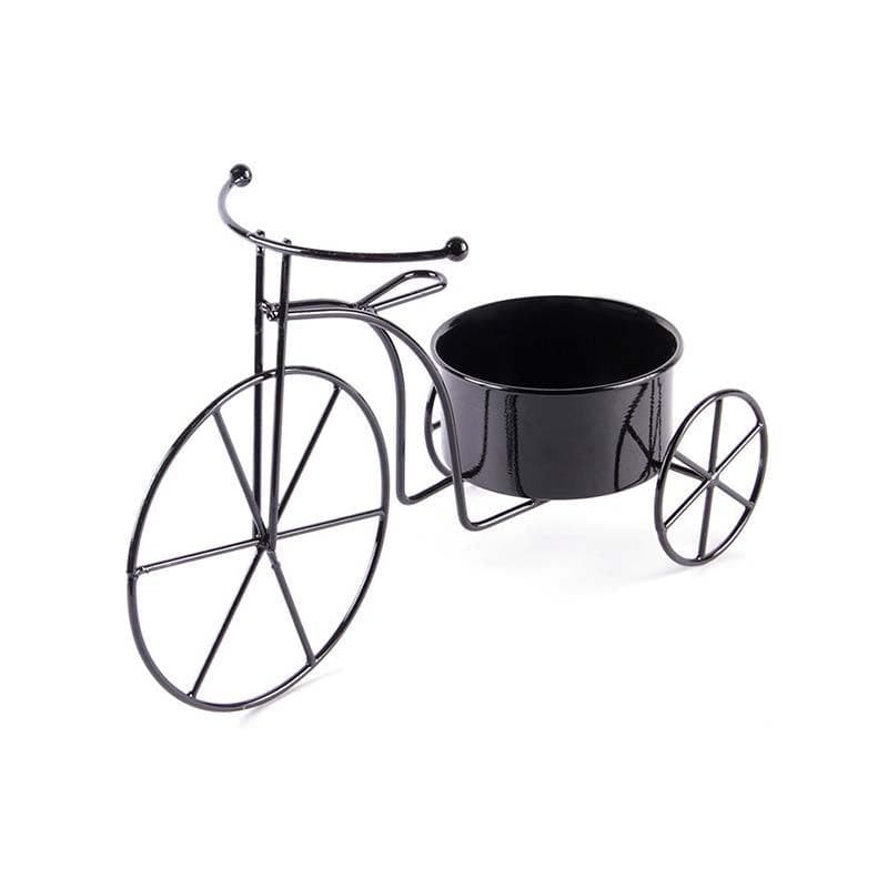 Buy Twee Bicycle Planter-Black Pots & Planters from Vaaree