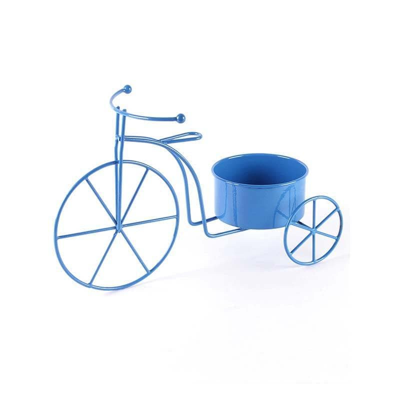 Buy Twee Bicycle Planter-Blue Pots & Planters from Vaaree