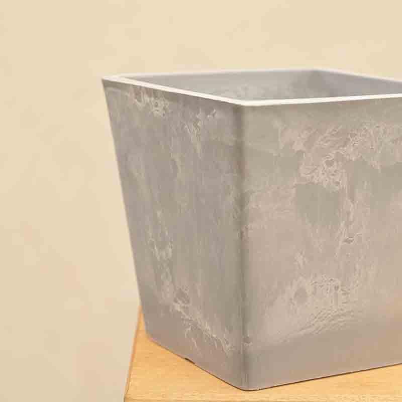 Buy UGAOO Hague Planter for Home & Balcony Garden- Light Grey Pots & Planters from Vaaree