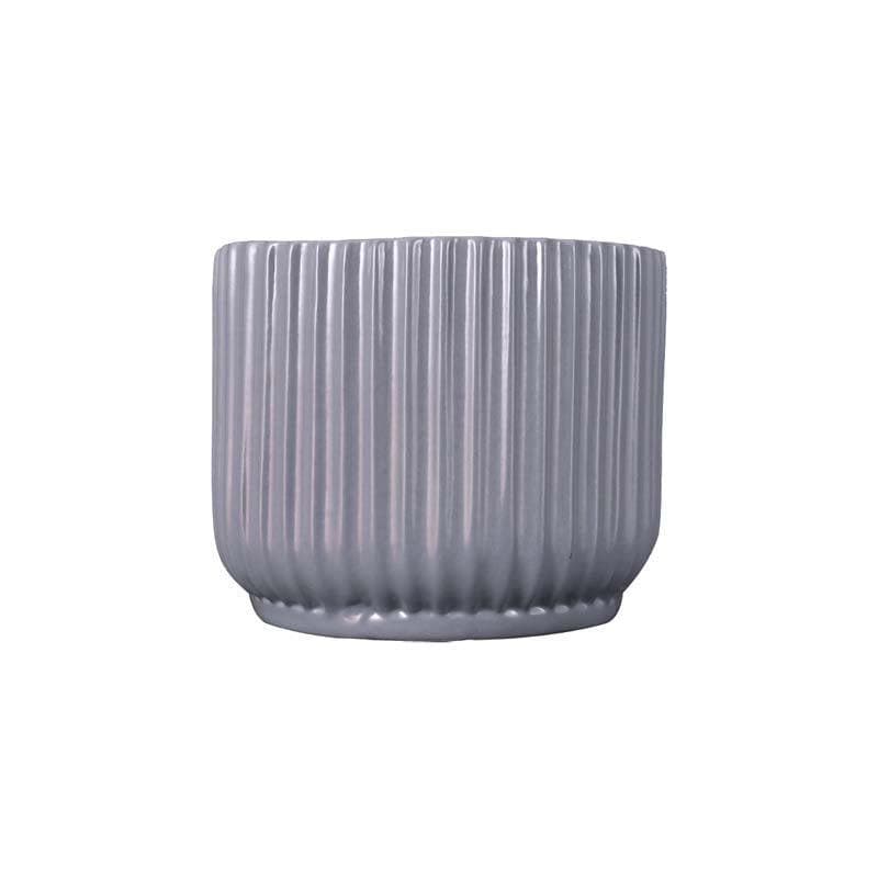 Buy Ugaoo Phoenix Grey Ceramic Pot Pots & Planters from Vaaree