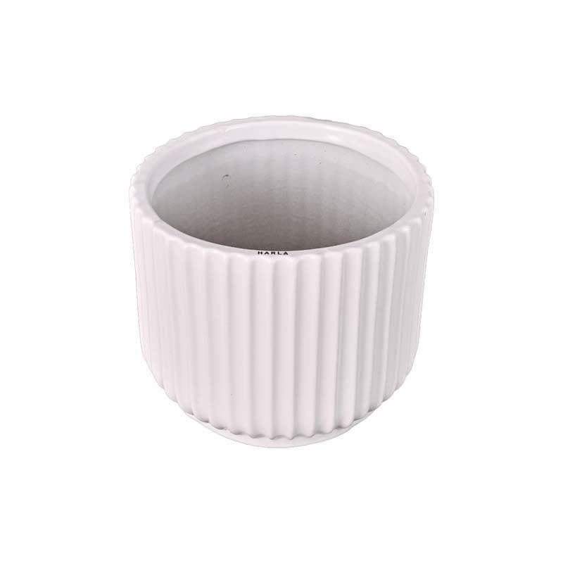 Buy Ugaoo Phoenix White Ceramic Pot Pots & Planters from Vaaree