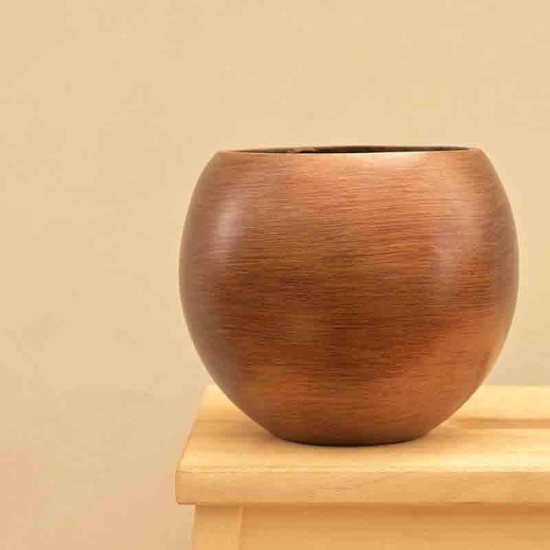 Buy UGAOO Planter Vase Ball Retro- Gold Pots & Planters from Vaaree