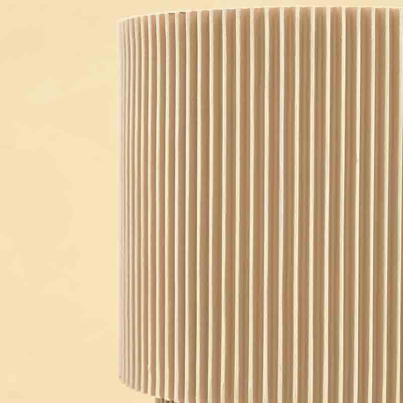 Buy UGAOO Planter Vase Cylinder Groove - Ivory Pots & Planters from Vaaree