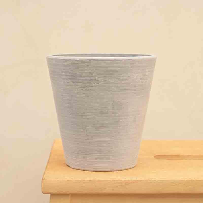 Buy UGAOO Venice Planter for Home & Balcony Garden- Light Grey Pots & Planters from Vaaree