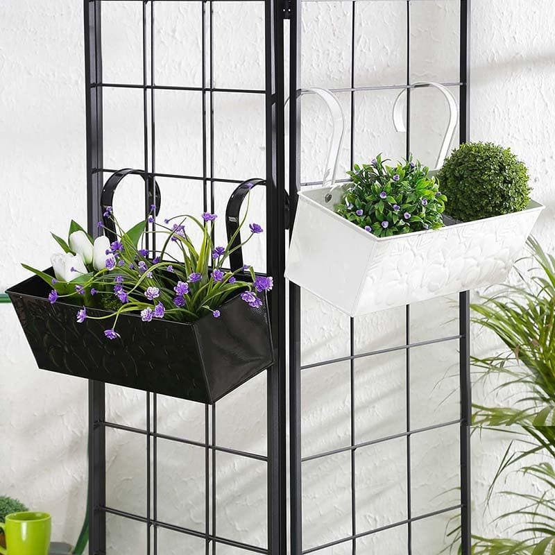 Buy Yin & Yang Planter Set- Black/White Pots & Planters from Vaaree