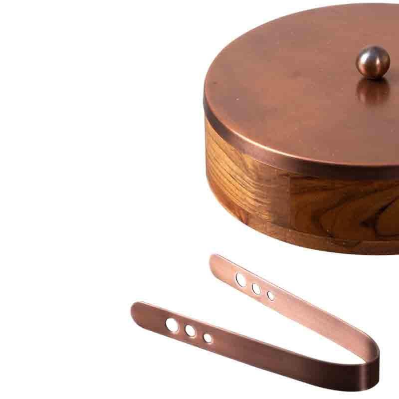 Buy Mahogany Roti Box - Copper Roti Box from Vaaree