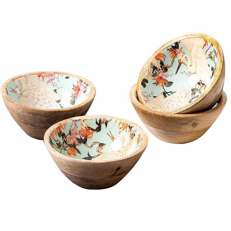 Buy Elysian Bowl (Green) - Set Of Four Serving Bowl from Vaaree