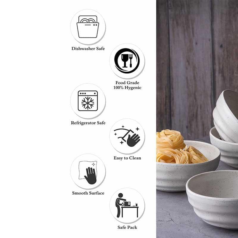 Buy Frieda Melamine Snack Bowl - Set of Four Serving Bowl from Vaaree