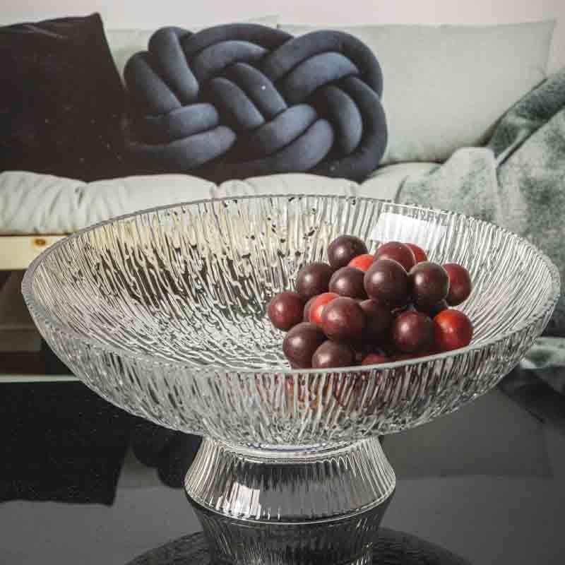 Buy Mario Glass Footed Serving Bowl Serving Bowl from Vaaree