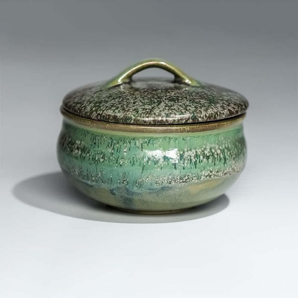 Buy Sage Saga Handi With Lid Serving Bowl from Vaaree