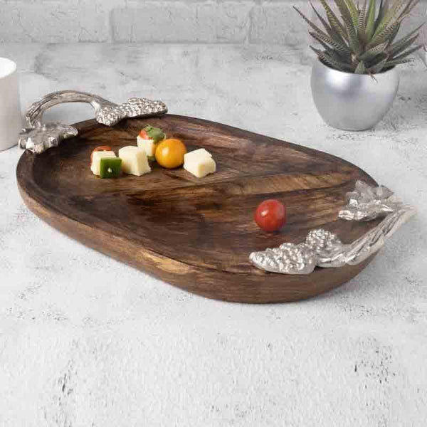 Buy Cairo Oval Serving Platter Platter from Vaaree