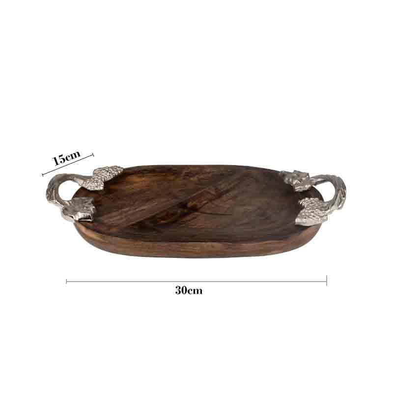 Buy Cairo Oval Serving Platter Platter from Vaaree