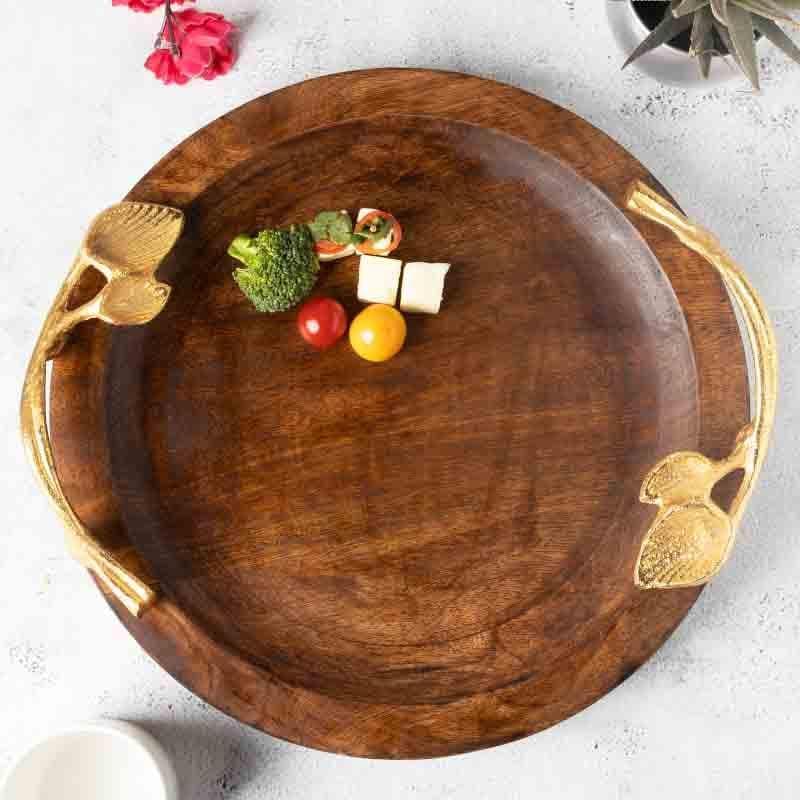 Buy Woodnote Cheese Platter Platter from Vaaree