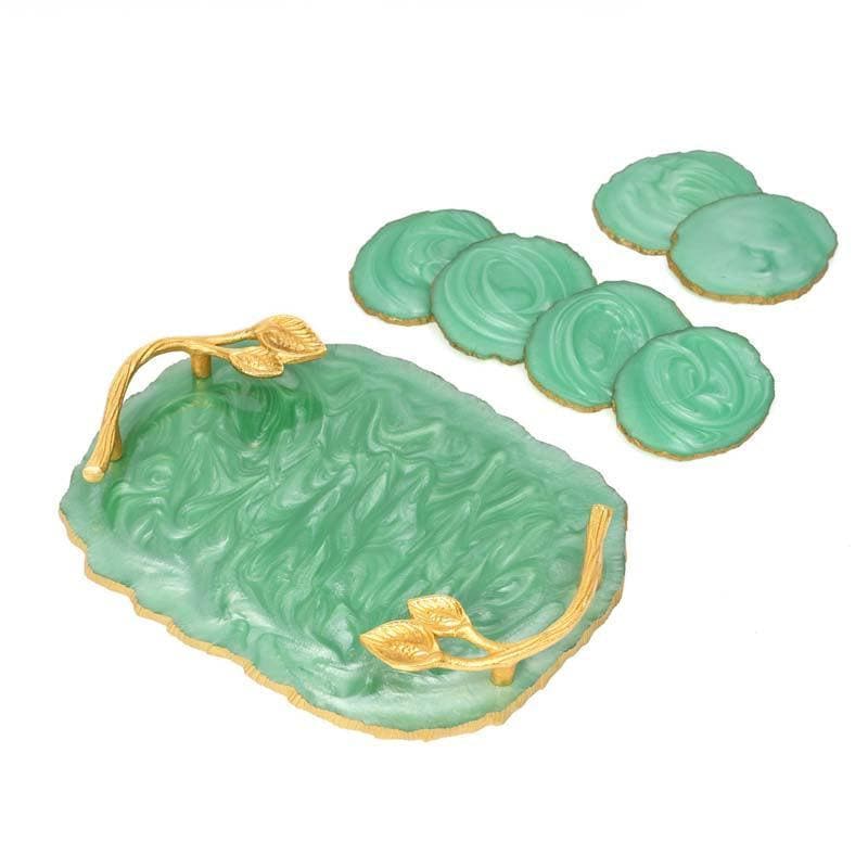 Serving Tray - Seashore Tray & Coaster Set