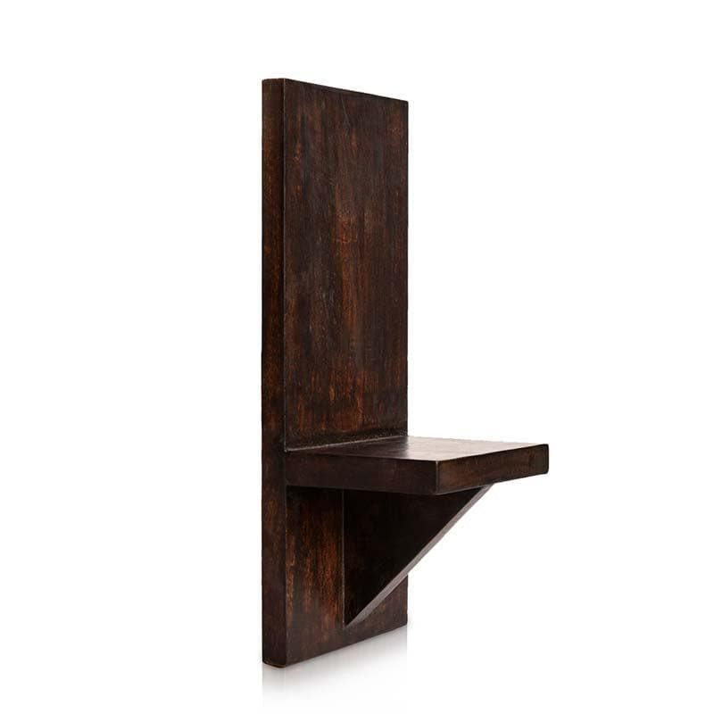 Buy Classic Wooden Wall Shelves (Set Of Two) Shelves from Vaaree