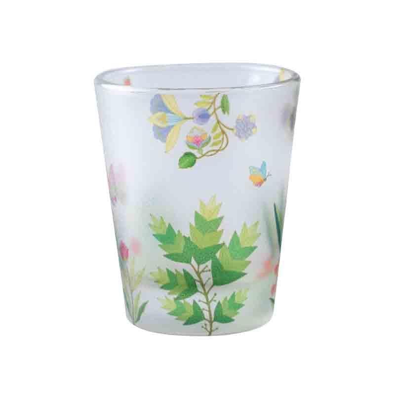 Buy Vibrant Bliss Frosted Shot Glass (30 ml ) - Set Of Two Shot Glass from Vaaree