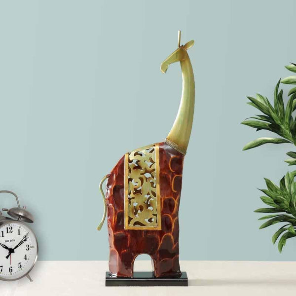 Buy Showpieces - Aqua Giraffe Accent Piece - Small at Vaaree online