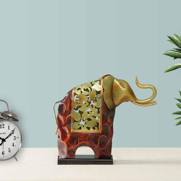 Buy Showpieces - Kabali Elephant Accent Piece - Short at Vaaree online