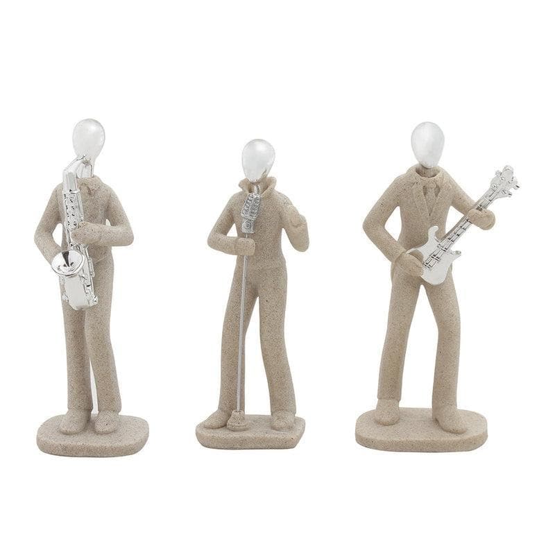 Buy Showpieces - Live Band Figurines - Set Of Three at Vaaree online