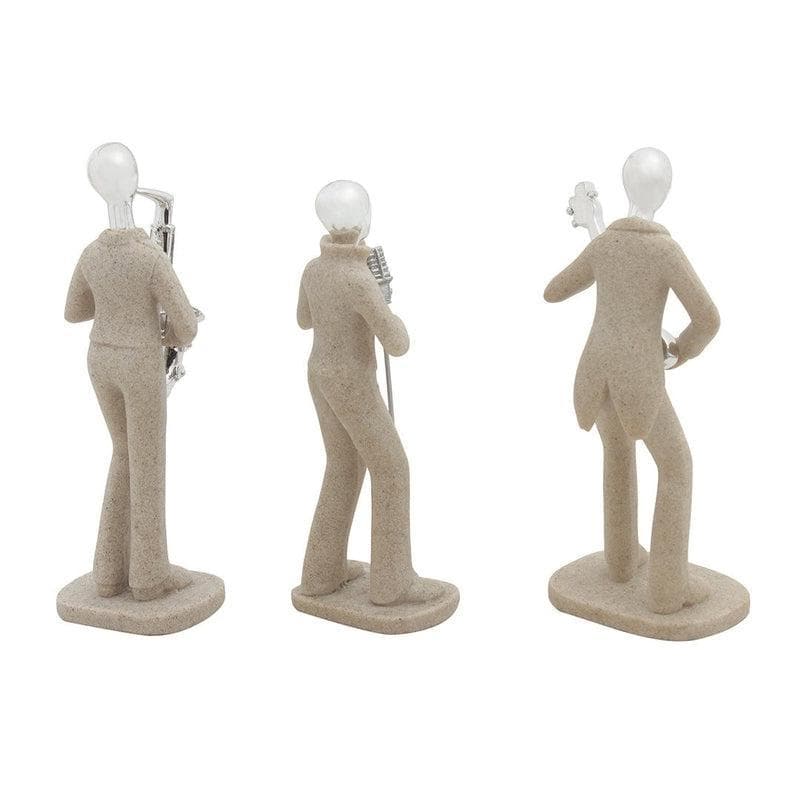 Buy Showpieces - Live Band Figurines - Set Of Three at Vaaree online
