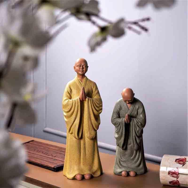 Buy Monk Life Figurine Showpieces from Vaaree