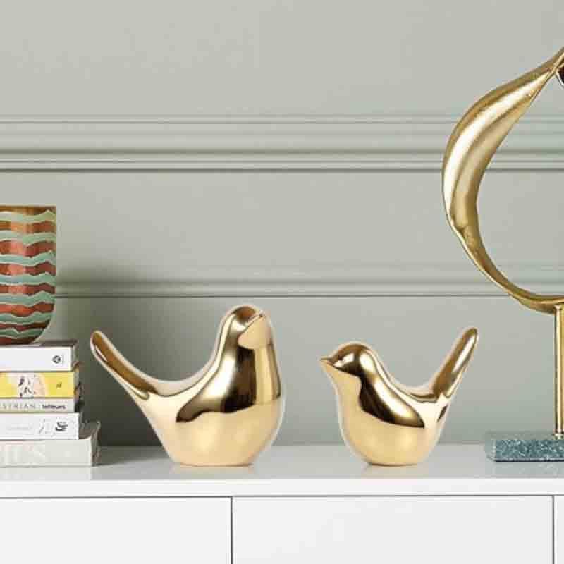 Buy Passerine Showpiece - Set Of Three Showpieces from Vaaree