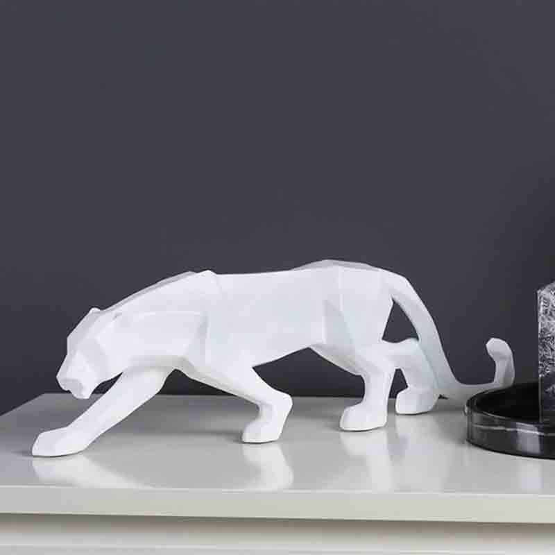 Buy Prancing Panther - White Showpieces from Vaaree