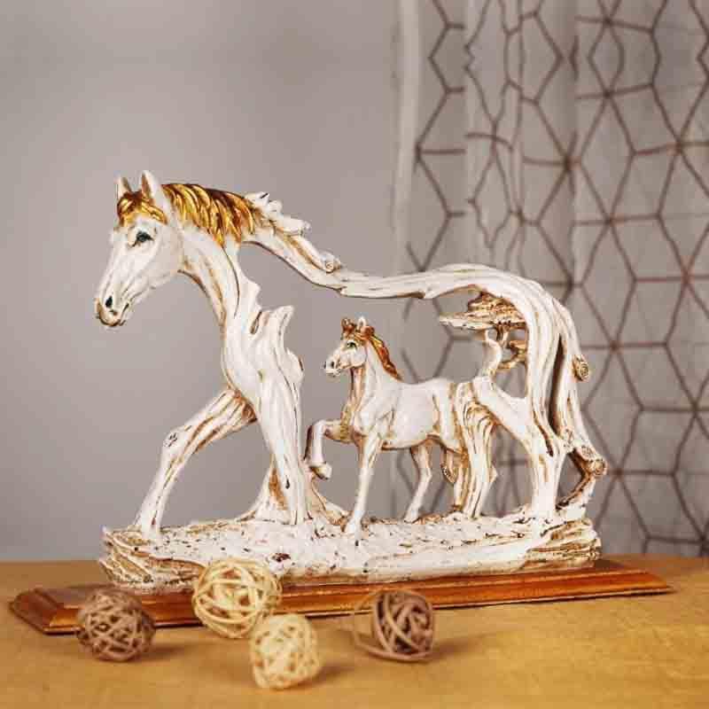 Buy Racing Horses Showpiece Showpieces from Vaaree