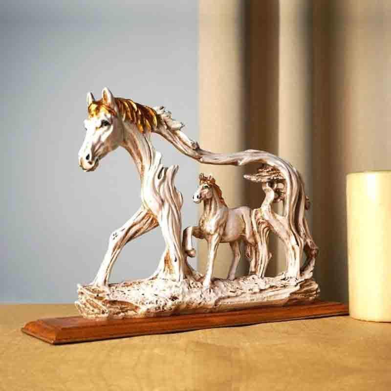 Buy Racing Horses Showpiece Showpieces from Vaaree