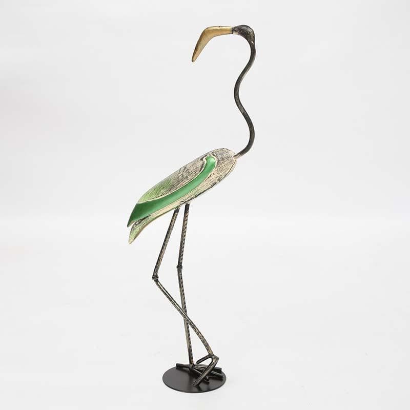 Buy The Graceful Pelican Statue- Green Showpieces from Vaaree