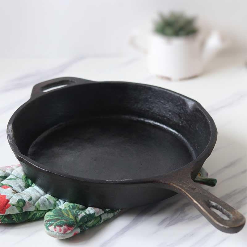 Frying Pan - Green Heirloom Frying Pan - 10 Inches