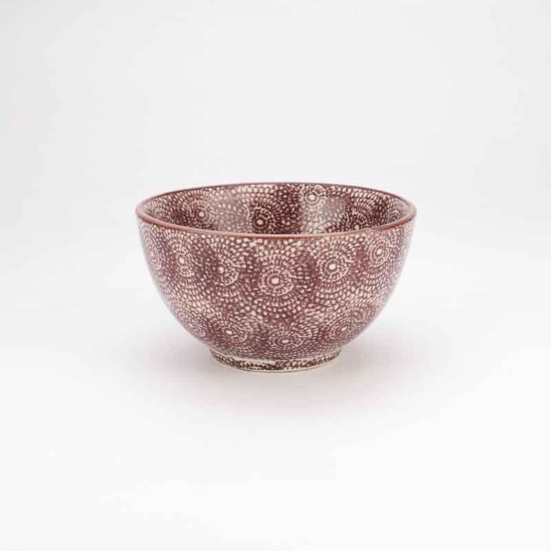 Buy Fireworks Brown Bowl Snack Bowl from Vaaree