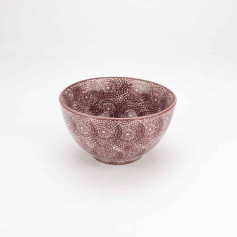 Buy Fireworks Brown Bowl Snack Bowl from Vaaree