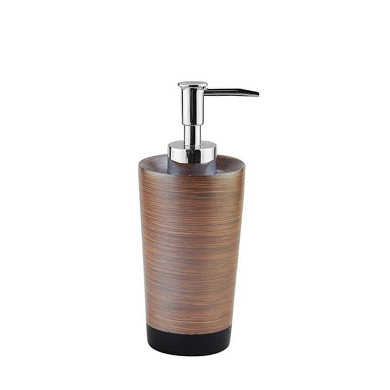 Buy Dark Pecan Polyresin Soap Dispenser Soap Dispenser from Vaaree