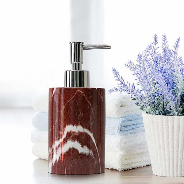 Buy Marble Metallic Soap Dispenser Soap Dispenser from Vaaree