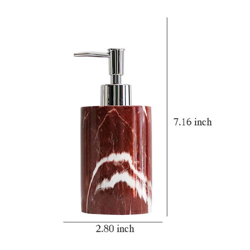 Buy Marble Metallic Soap Dispenser Soap Dispenser from Vaaree