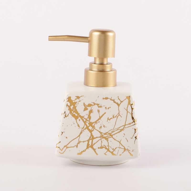 Buy Marble Texture Soap Dispenser - Square Soap Dispenser from Vaaree