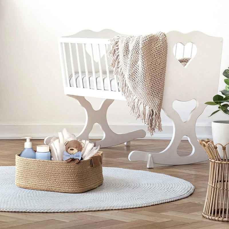 Buy Cappucino Storage Basket - Beige Storage Basket from Vaaree