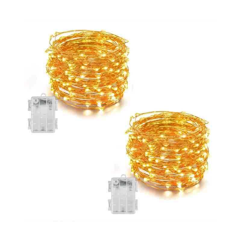 String Lights - Glowsome String Lights - Warm White - Set Of Two