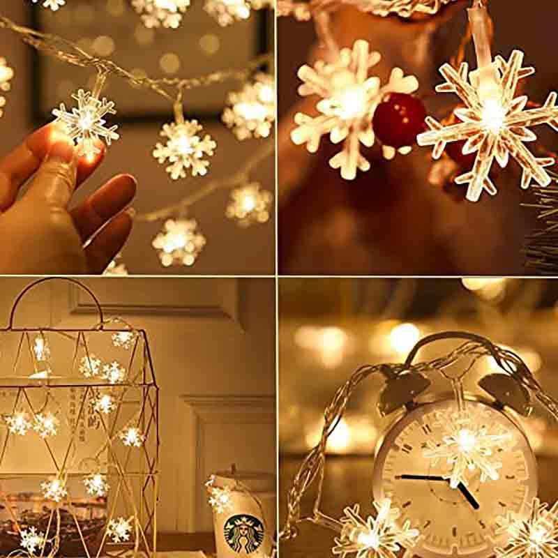 Buy Snowflakes LED Fairy Light String Lights from Vaaree