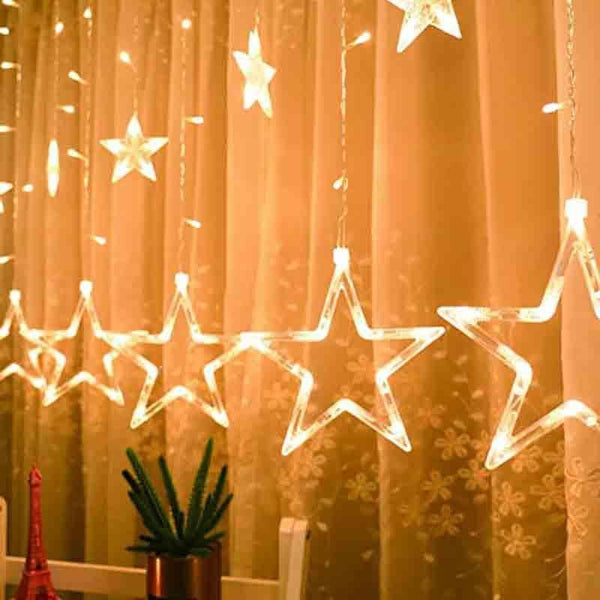 String Lights - Starry Nights Curtain String Light