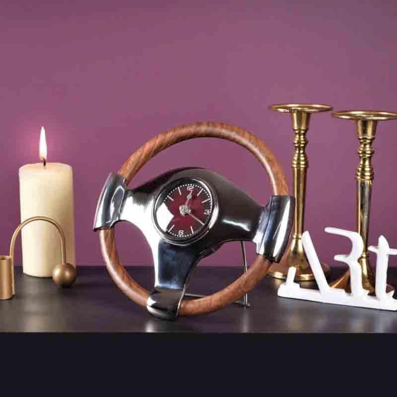 Buy Autohead Table Clock Table Clock from Vaaree