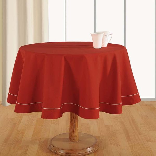 Table Cover - Glorious Red Round Table Cover