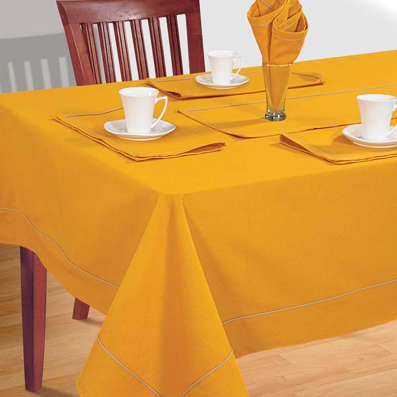 Buy Table Cover - Glorious Yellow Table Cover at Vaaree online