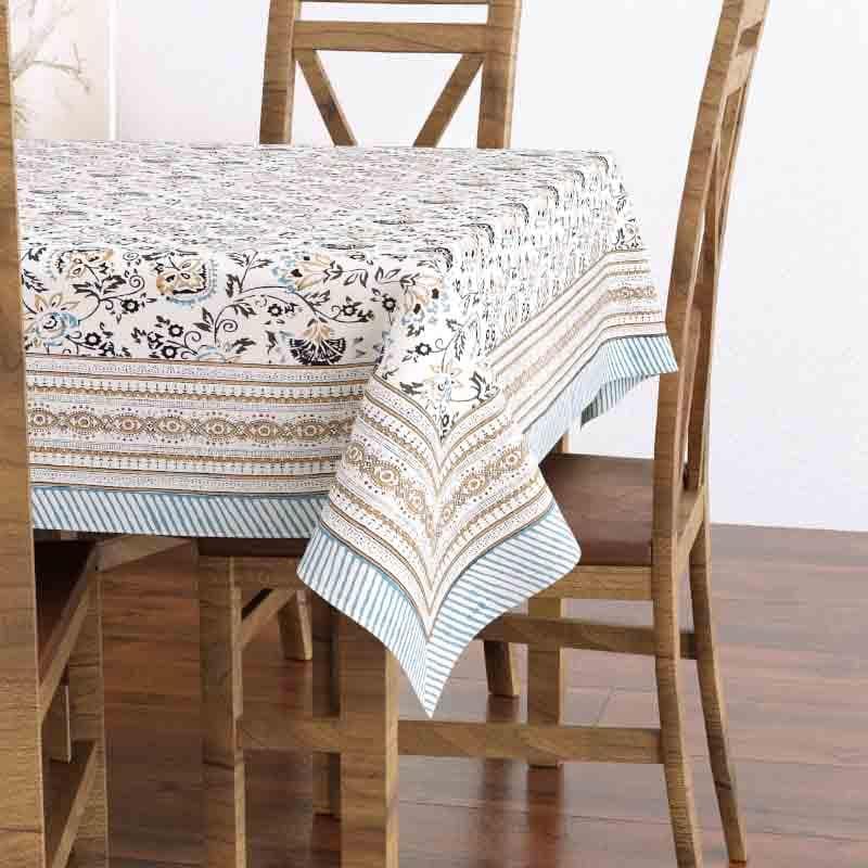 Buy Gulabo Table Cover - Blue Table Cover from Vaaree