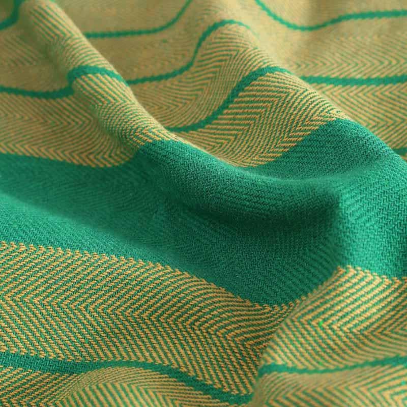 Buy Madras Barcode Band Stripe Table Cover - Green Table Cover from Vaaree