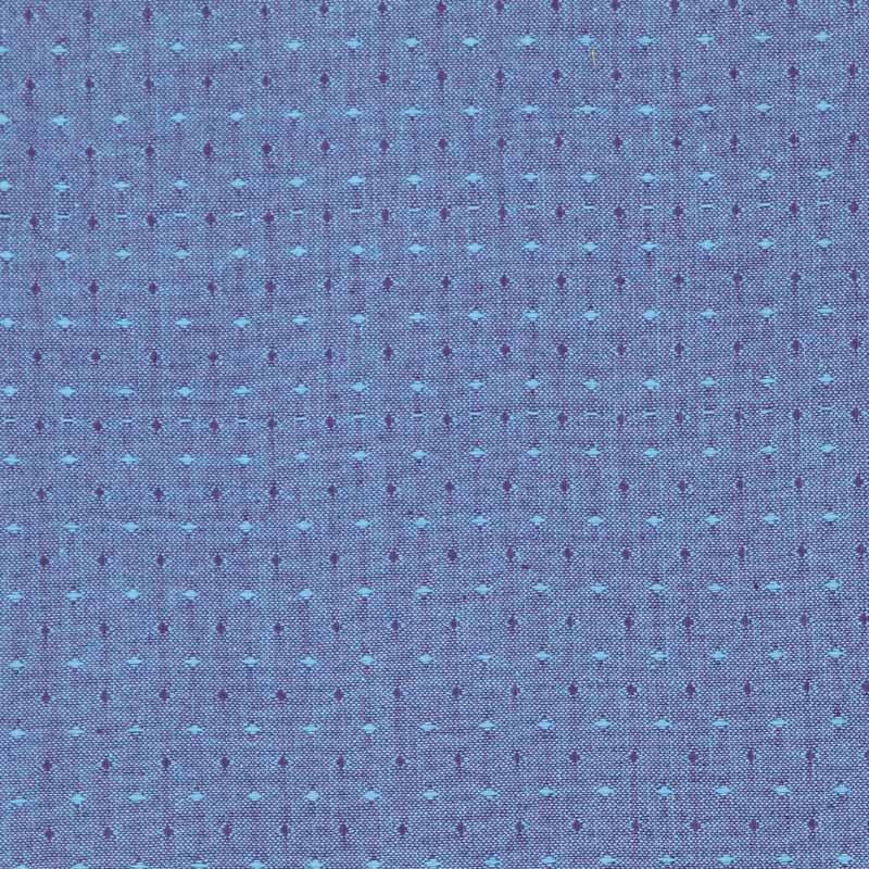 Table Cover - Madras Checks Border Table Cover - Blue